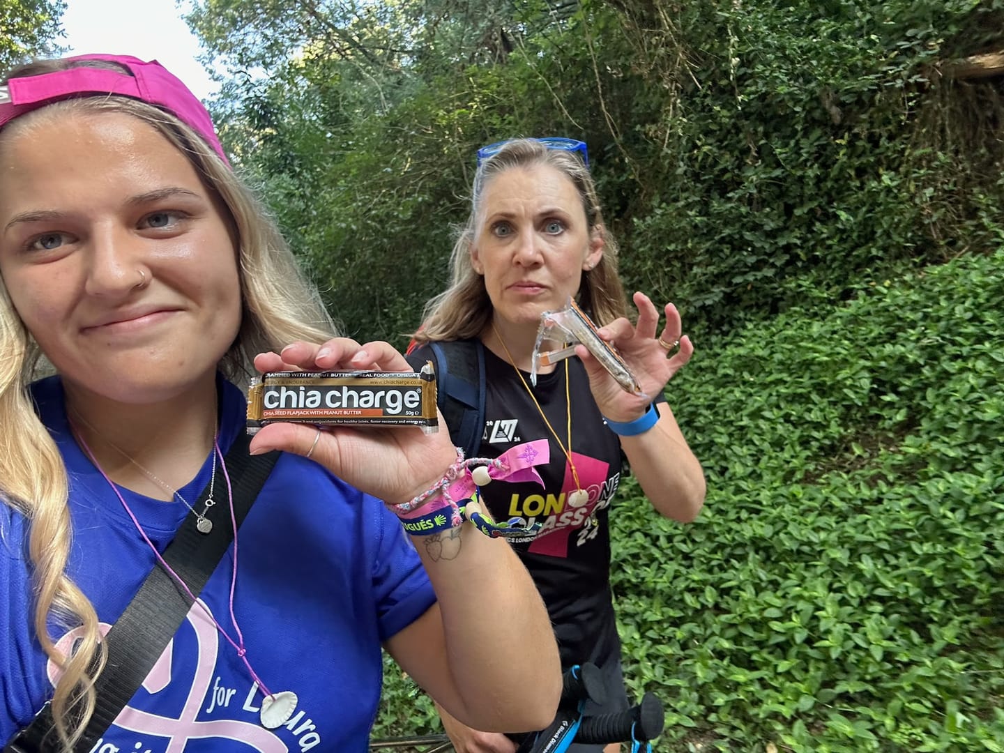 Customer photo review of Chia Energy Flapjacks 80g x 23 - Salted Caramel, Banana, Berry, Original
