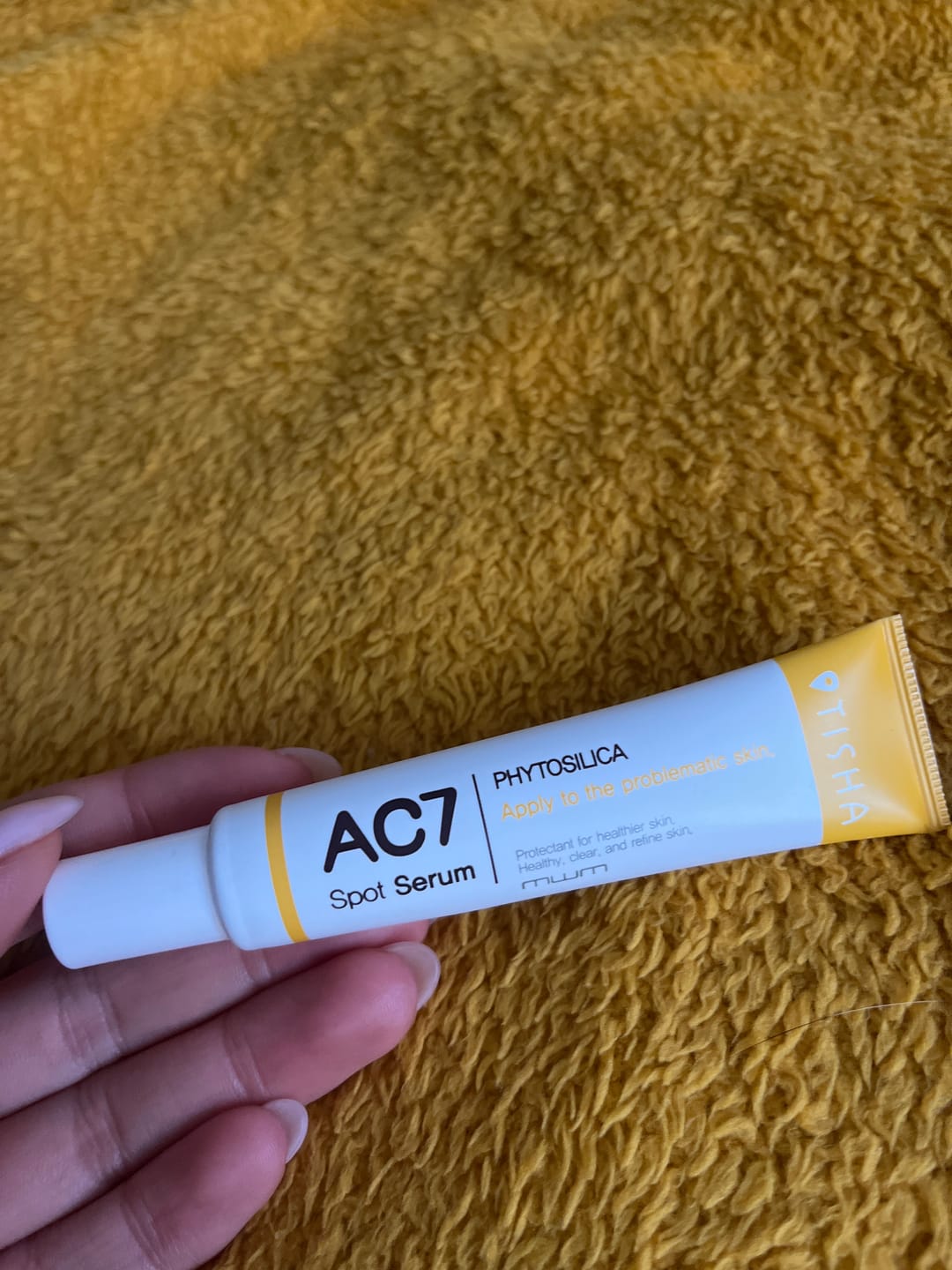 Customer photo review of Dr. Tisha AC7 Анти акне серум с микроигли (спикули)