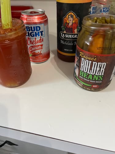 Customer photo review of La Suegra Michelada Mix