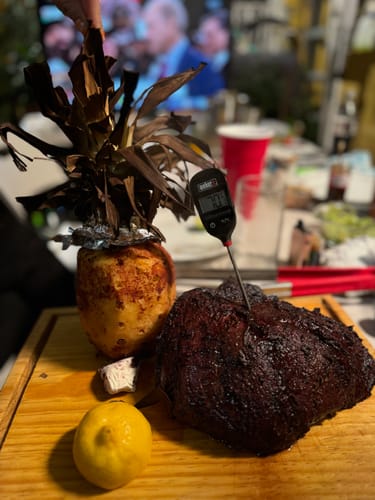 Reseña con foto de un cliente sobre Picaña Pieza Básica