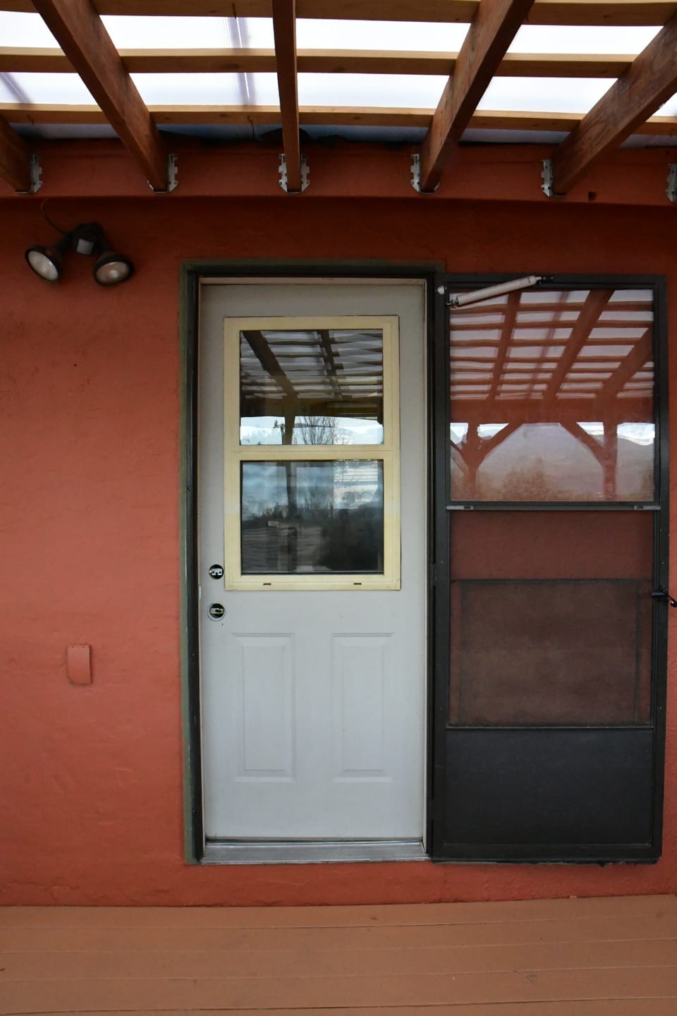 Customer photo review of Clear 1 Lite Glass and Frame Kit (Half Lite)