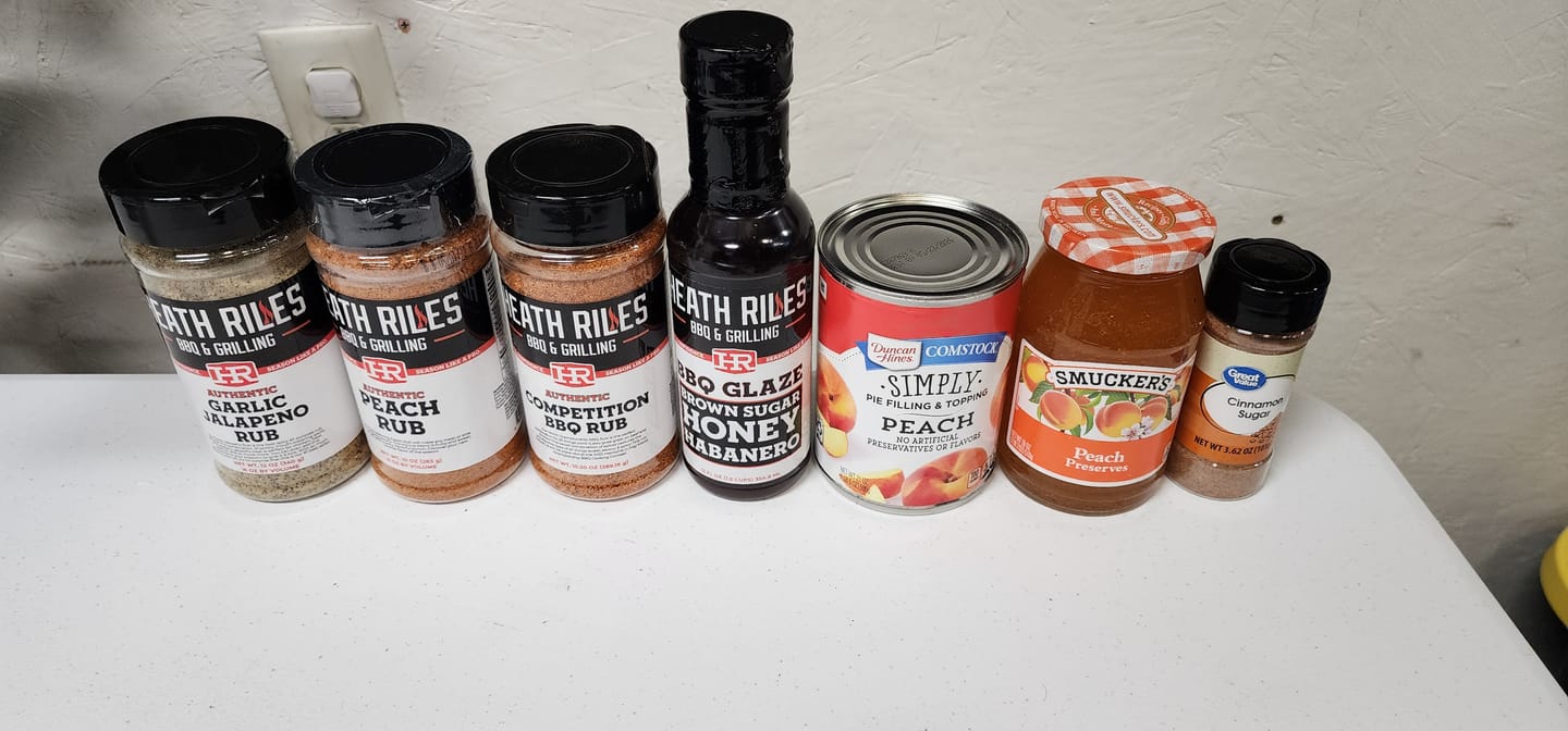 Customer photo review of Brown Sugar Honey Habanero BBQ Glaze