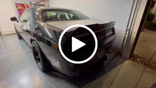 Customer video review of 2015-2023 Dodge Challenger Carbon Fiber AC Vent Trim Covers