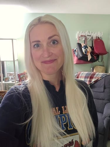 Customer photo review of Wavy Halo Extension Set
