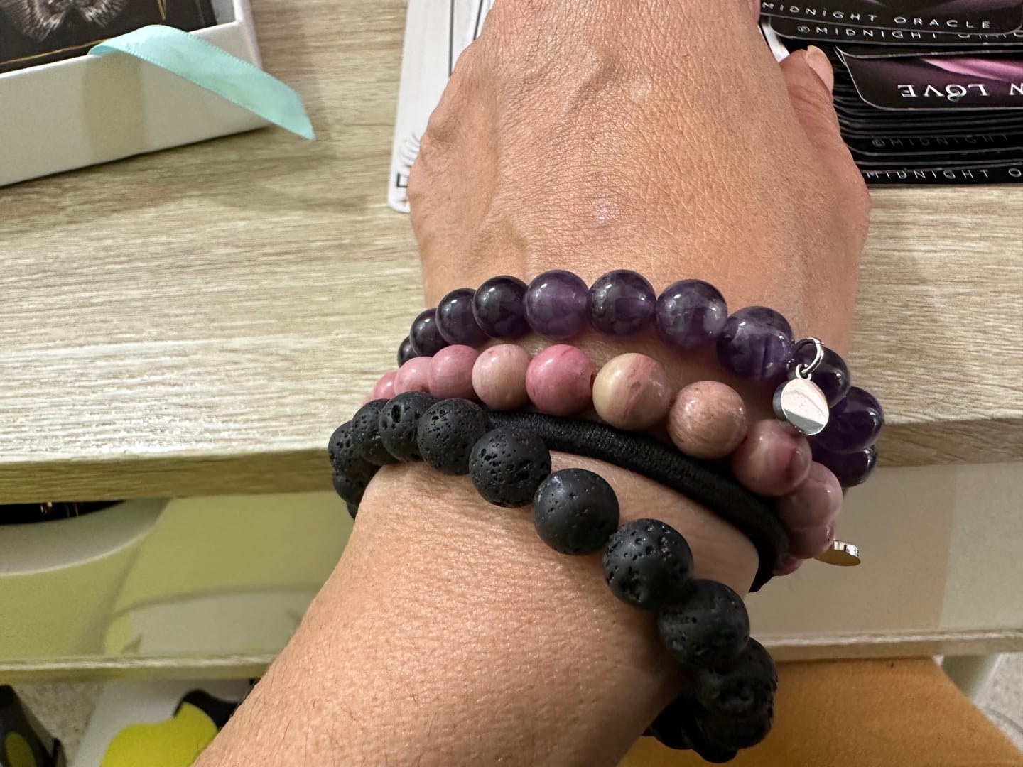 Customer photo review of Grief Bracelet Pack