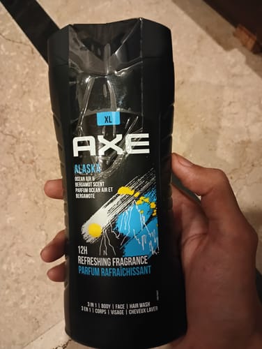 Customer photo review of Axe Alaska Body Wash 400ml