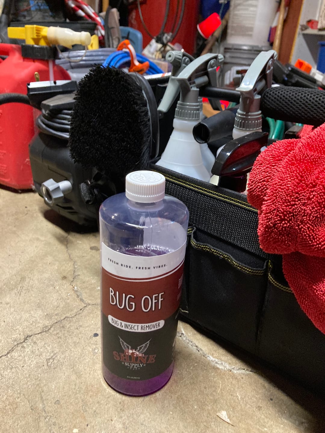 Customer photo review of Bug Off - 32oz. w/ Spray Bottle