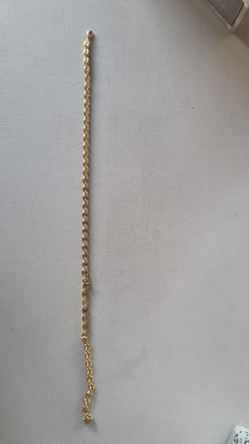 Customer photo review of GRAINE DE CAFÉ. - 7/9/11MM OR 14K
