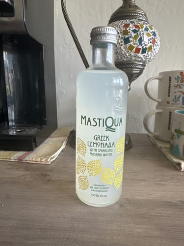 Customer photo review of Greek lemonade with mastic - 330ml