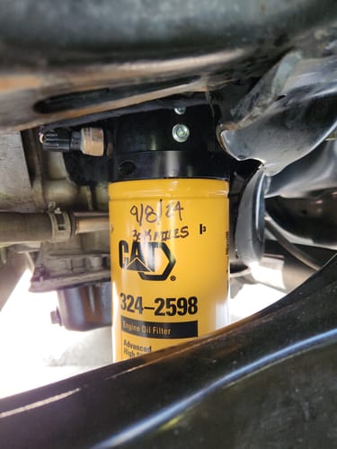 Customer photo review of SPE Motorsport 2011-2023 6.7L Powerstroke Oil Filter Housing