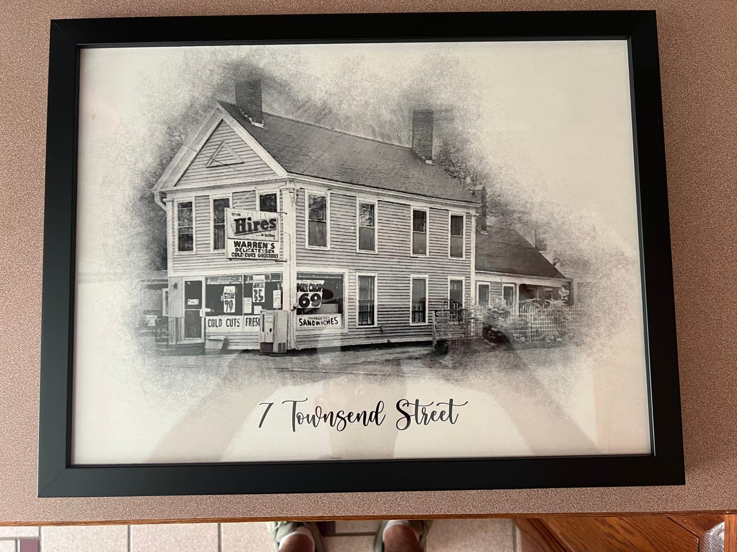 Customer photo review of Custom House Portrait