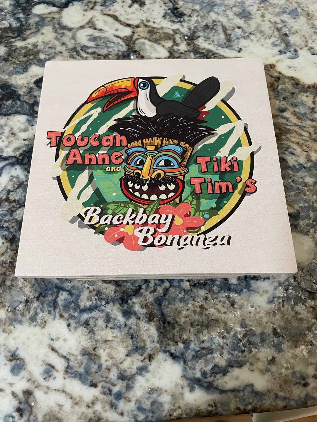 Customer photo review of 7 x 7 Wood Print