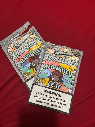 Customer photo review of Chief Keef “Almighty Leaf” LooseLeaf 5-Pack Wraps (40 Count)