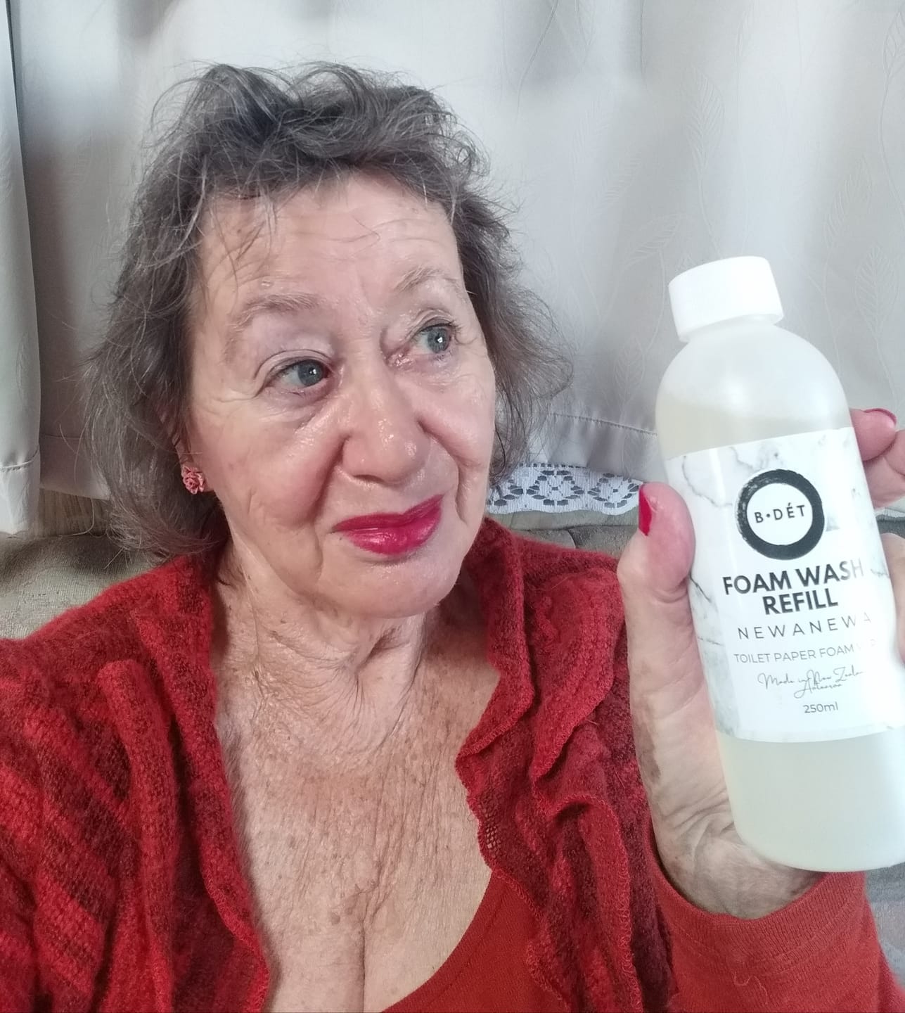 Customer photo review of 250ml BDÉT Foam Wash Refill