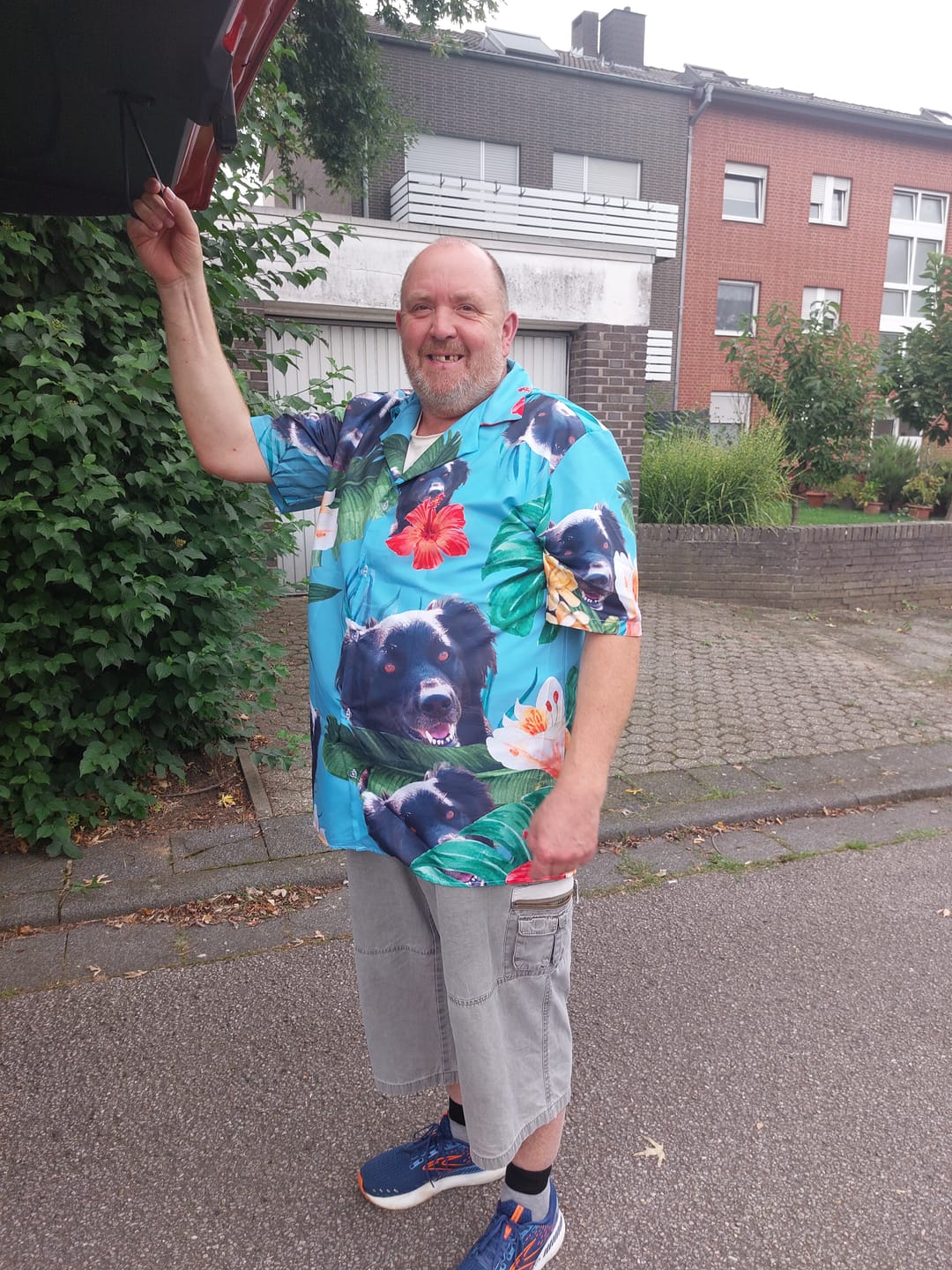 Customer photo review of Dein Foto - Individuelles Hawaiihemd