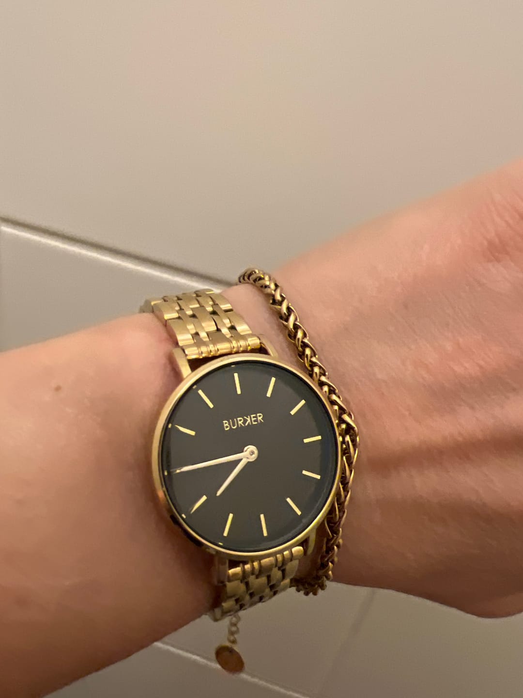 Customer photo review of Ruby Petite Gold Black