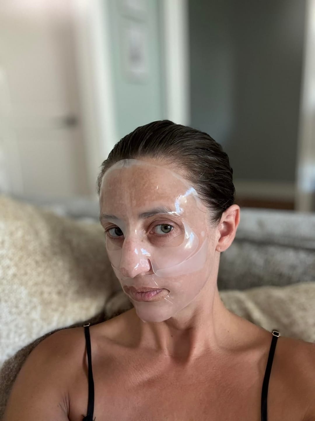 Customer photo review of SkinGlow™ Дълбоко Хидратираща Нощна Маска