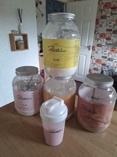 Customer photo review of Slim Meal Replacement | 34 Meals