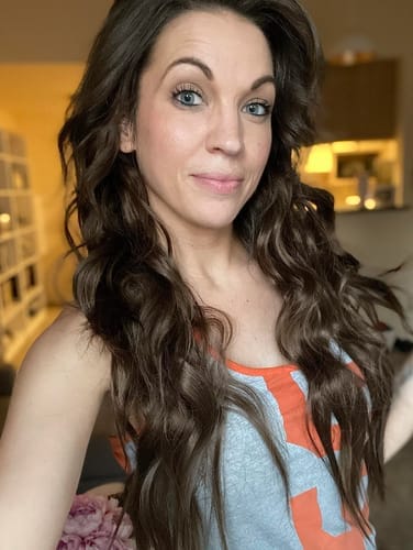 Customer photo review of Wavy Halo Extension Set