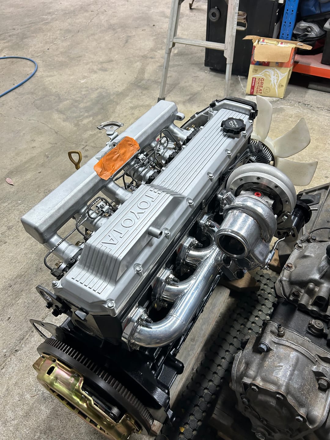 Customer photo review of 1HZ High Mount Manifold -T3