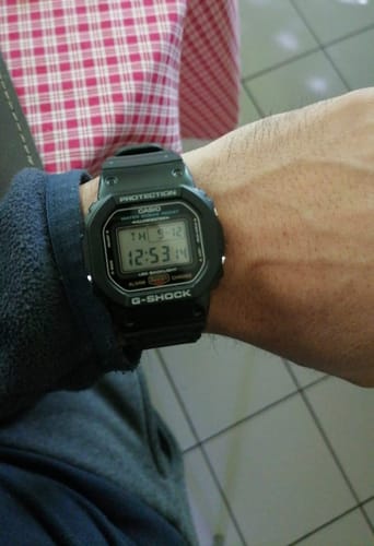 Customer photo review of Reloj Casio G-Shock Vintage DW-5600UE-1JF Negro JDM