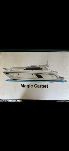 Customer photo review of Custom Indoor/Outdoor Dock Mat