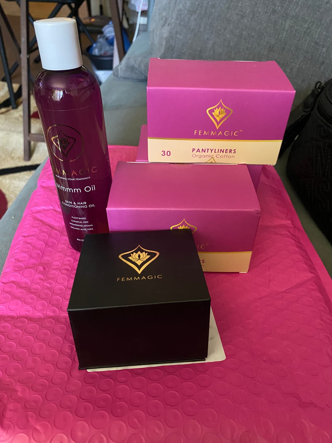 Customer photo review of Mmmm Oil (8 Oz)