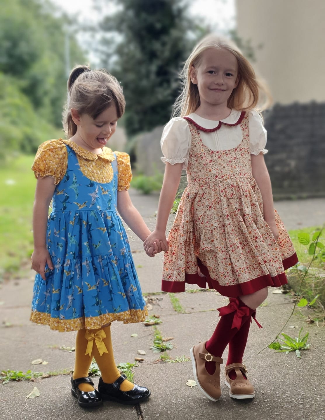 Customer photo review of Spring Floral Rose & Hubble Cotton Poplin Fabric
