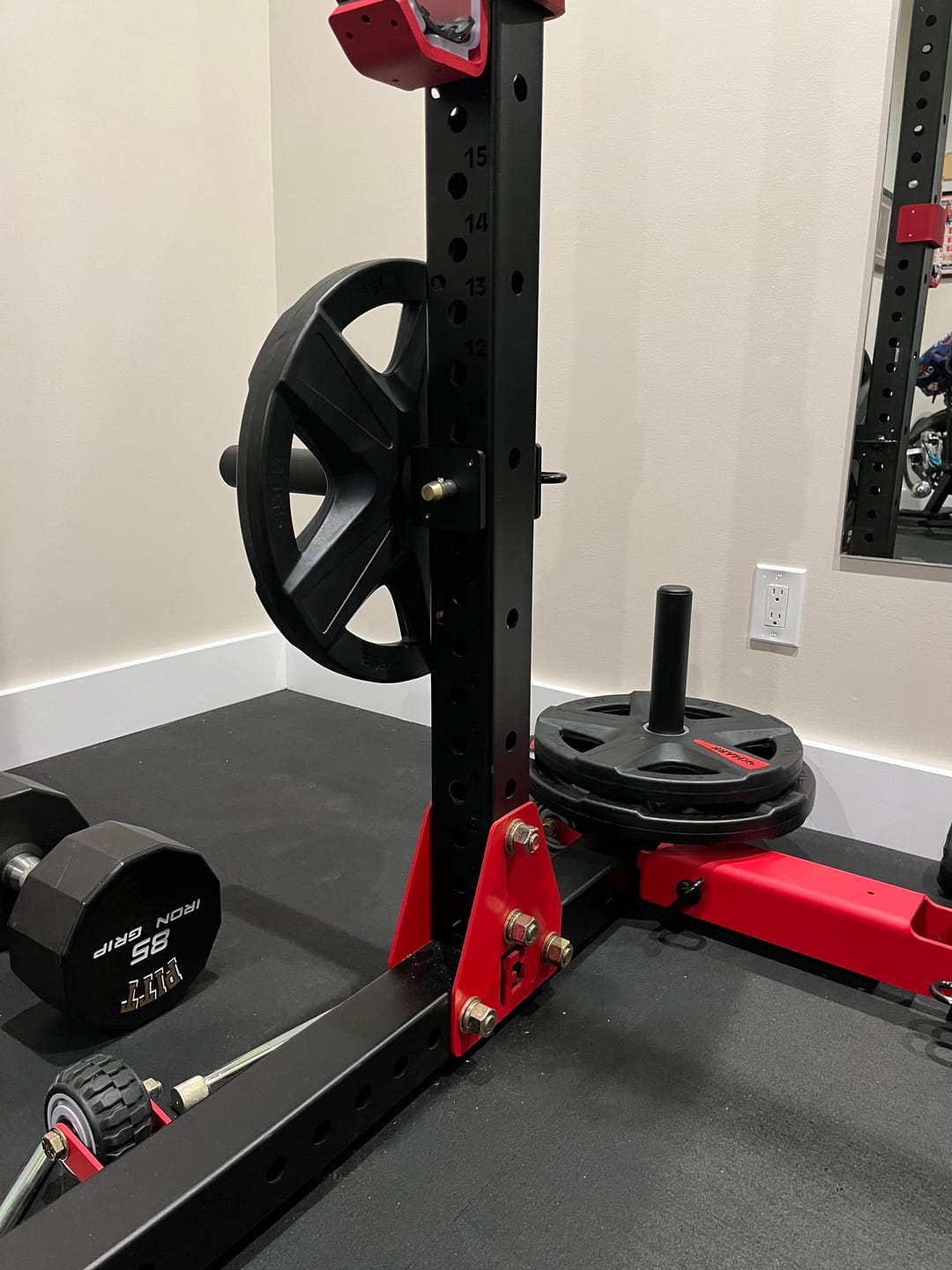 Customer photo review of Adjustable Plate Storage