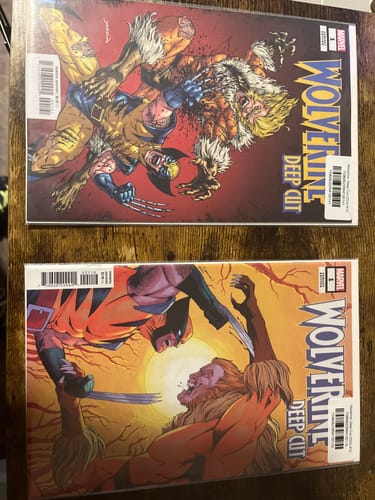 Customer photo review of Wolverine: Deep Cut (2024) #1D