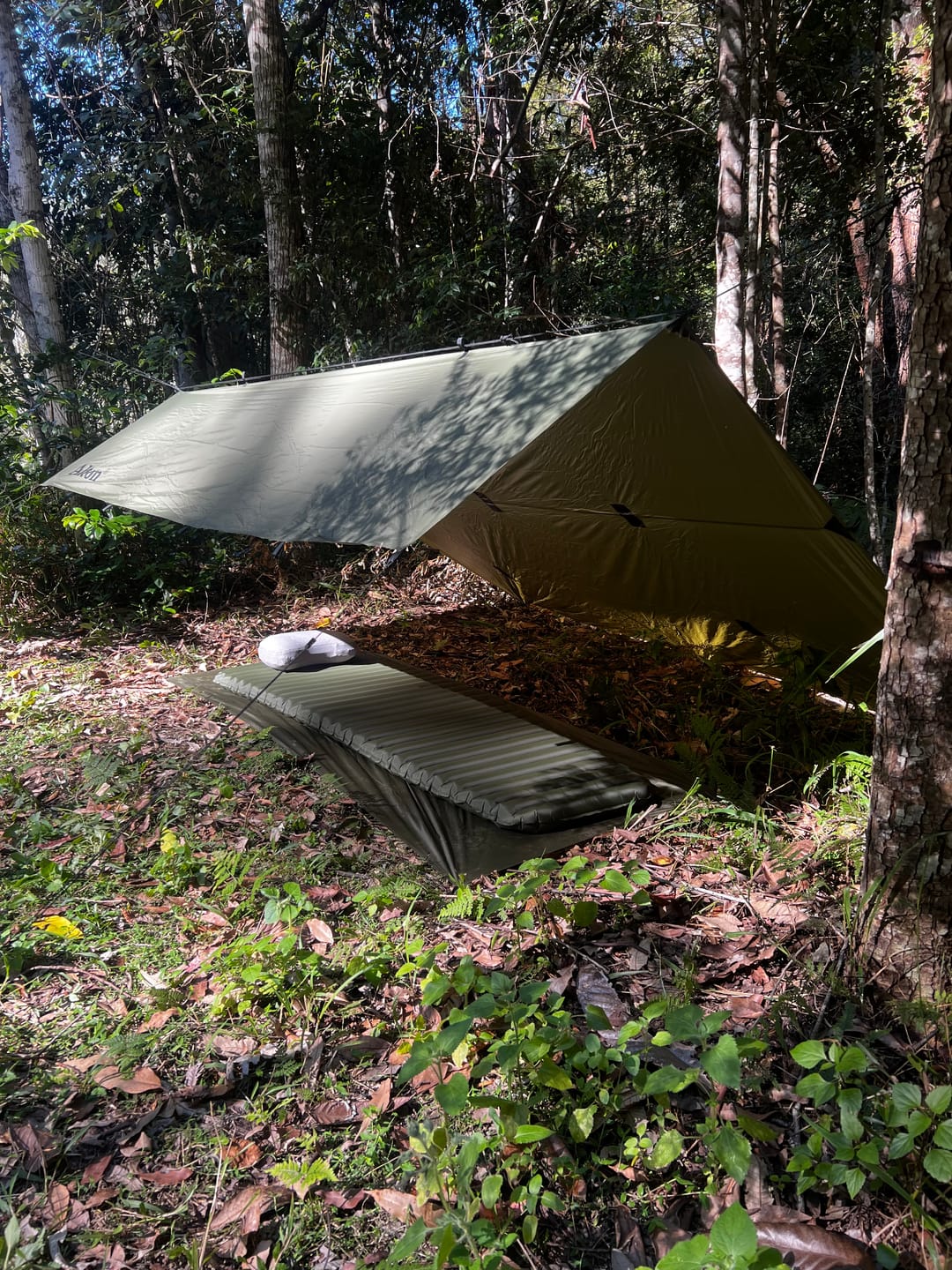 Customer photo review of 3m x 3m Lightweight Tarp