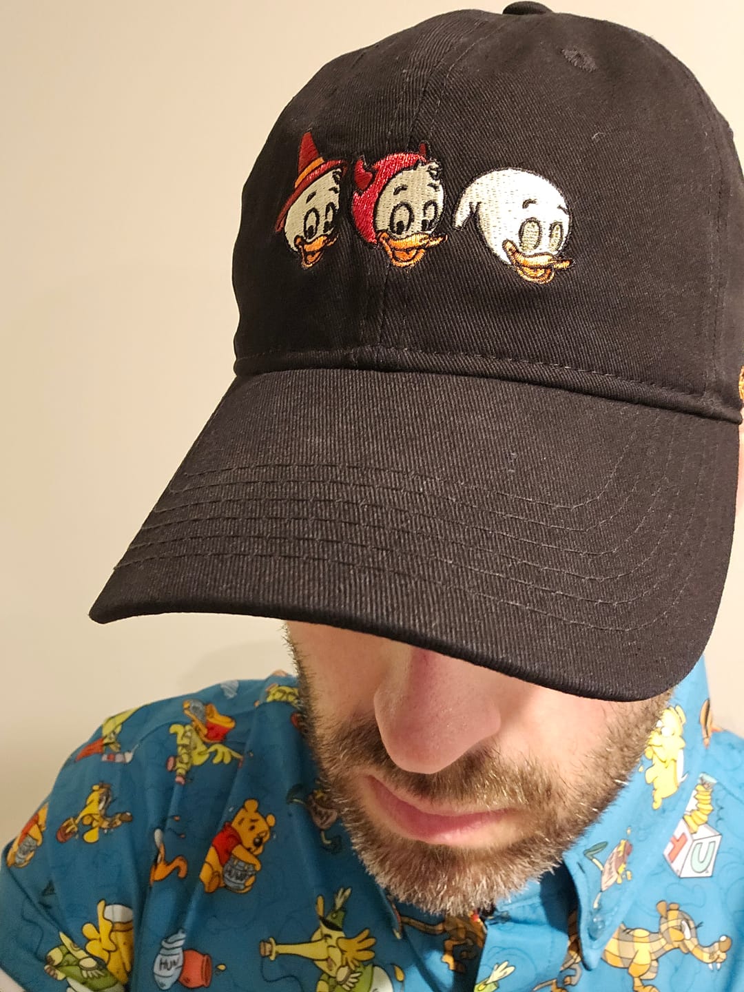 Customer photo review of Disney "Tricks, Treats, and Trouble" – Dad Hat