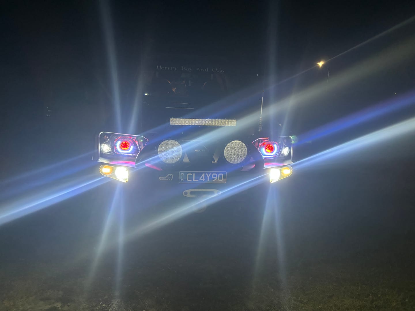 Customer photo review of Nissan Patrol Gu S1-3 Projector/Custom Headlights