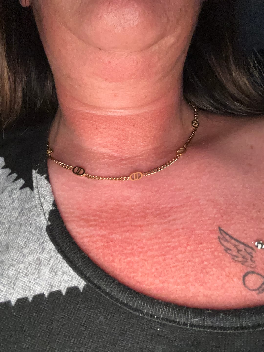 Customer photo review of Five Prestige Halskette | 18K vergoldet