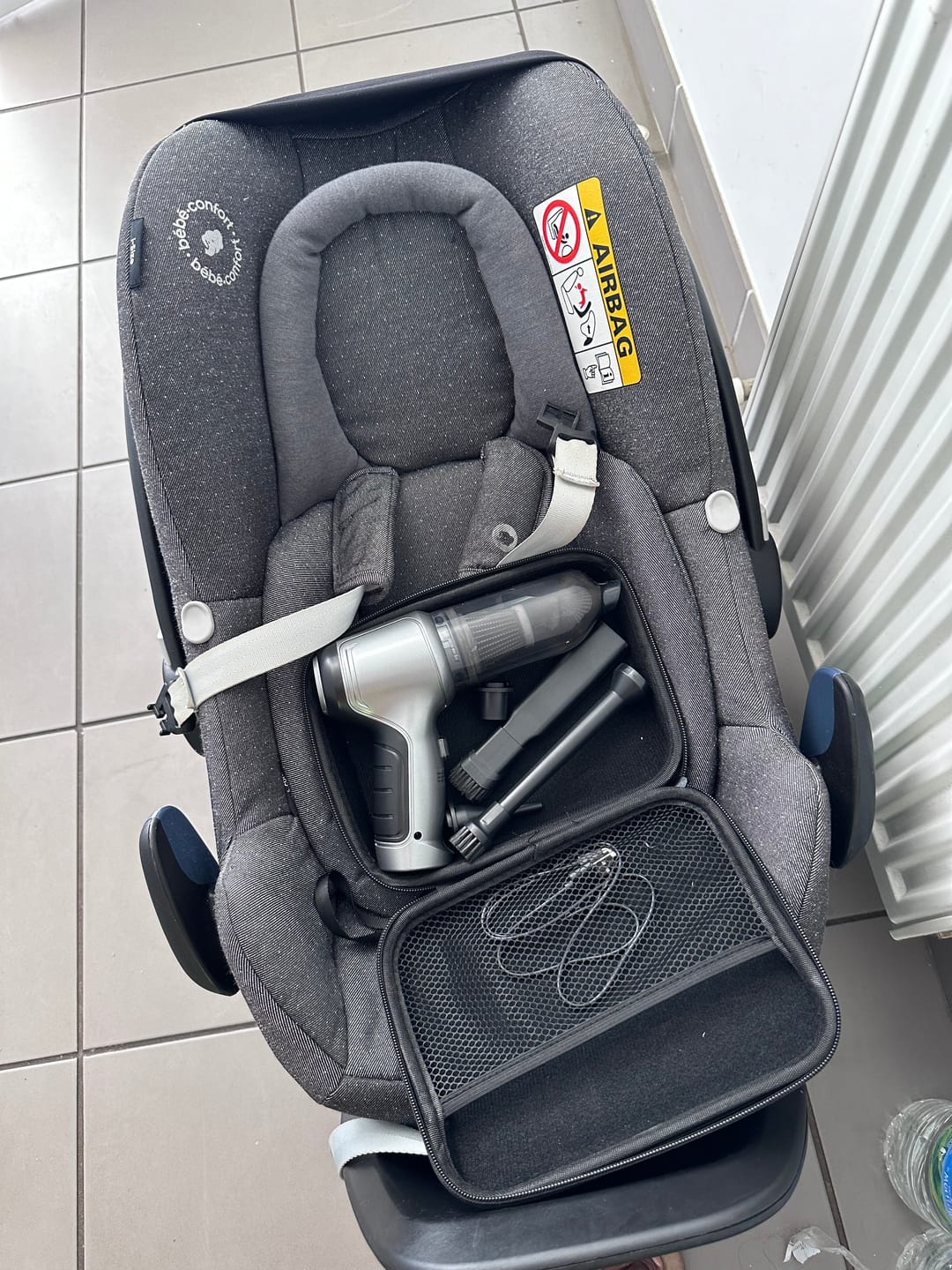 Customer photo review of Aspirateur Vortex : L’Essentiel pour une Voiture Impeccable
