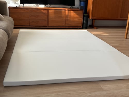 Customer photo review of PARKLON 抗菌 折りたたみプレイマット クリーンフォルダーマット