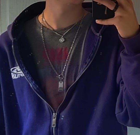 Customer photo review of HANAFUDA NECKLACE