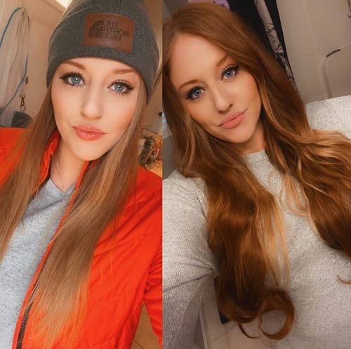 Customer photo review of Wavy Halo Extension Set