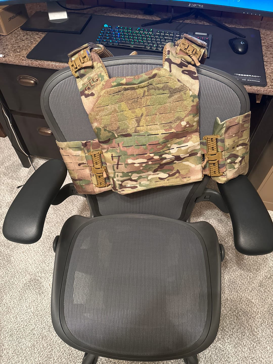 Customer photo review of RTS Tactical HST Quick Release Plate Carrier