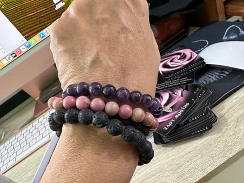 Customer photo review of Grief Bracelet Pack