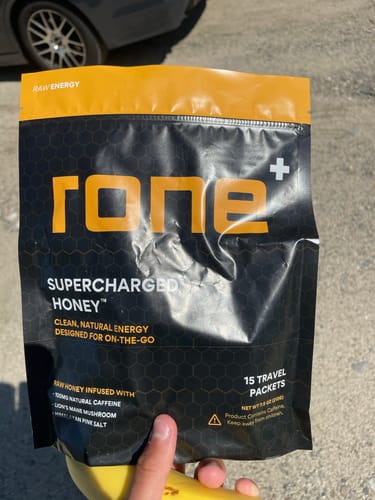 Customer photo review of (15-Pack) SuperCharged Honey Packets
