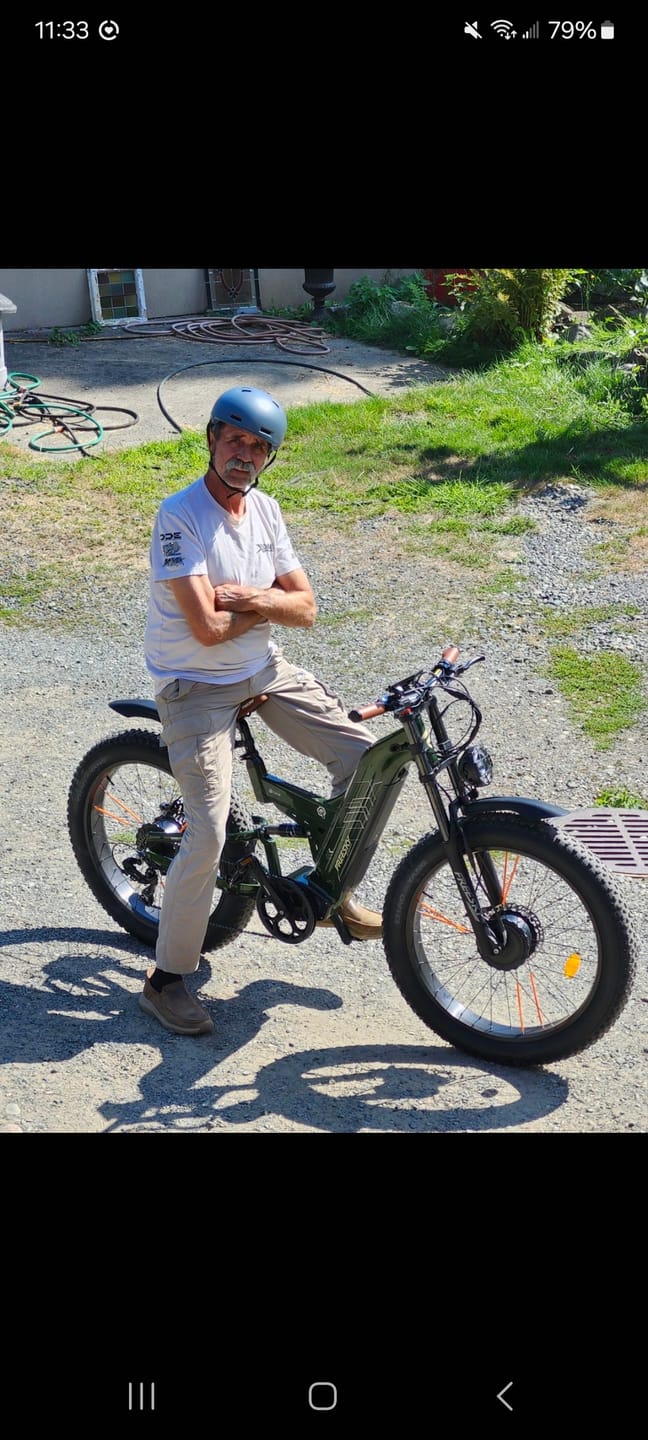 Customer photo review of Rear Basket