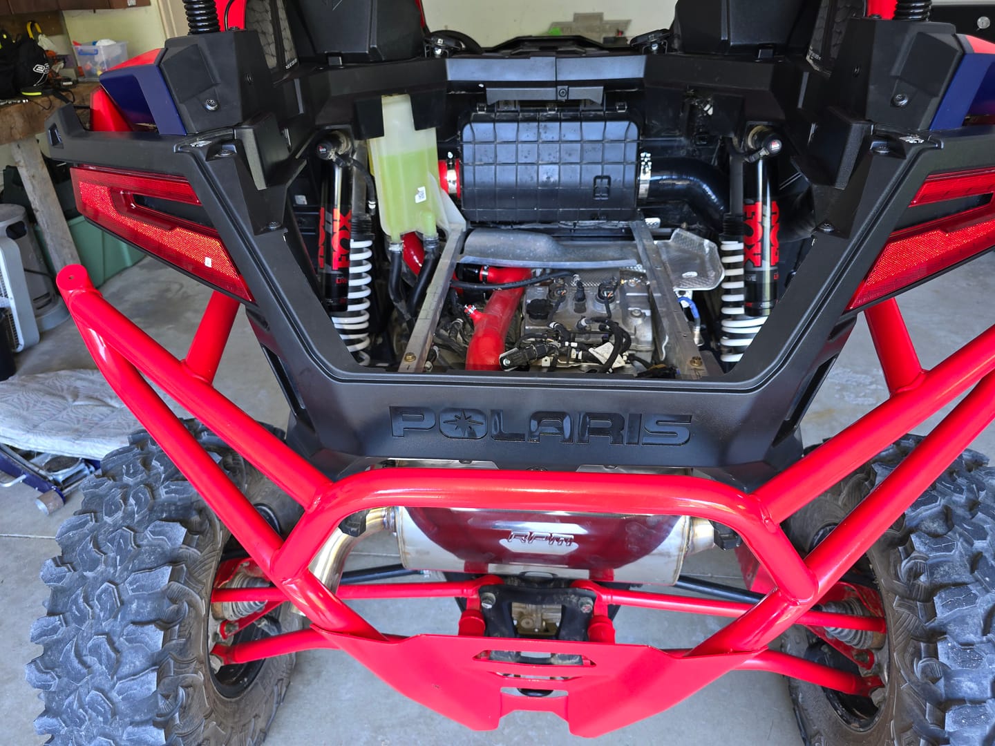 Customer photo review of RPM SxS Polaris RZR Turbo R & PRO XP Turbo Silicone Intake J-Tube, Charge Tube W/ BOV, & Intake Tube KIT