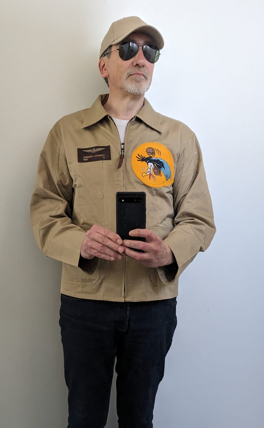 Customer photo review of USN M-421A Summer Flight Jacket