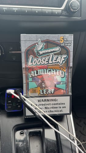 Customer photo review of Chief Keef “Almighty Leaf” LooseLeaf 5-Pack Wraps (40 Count)