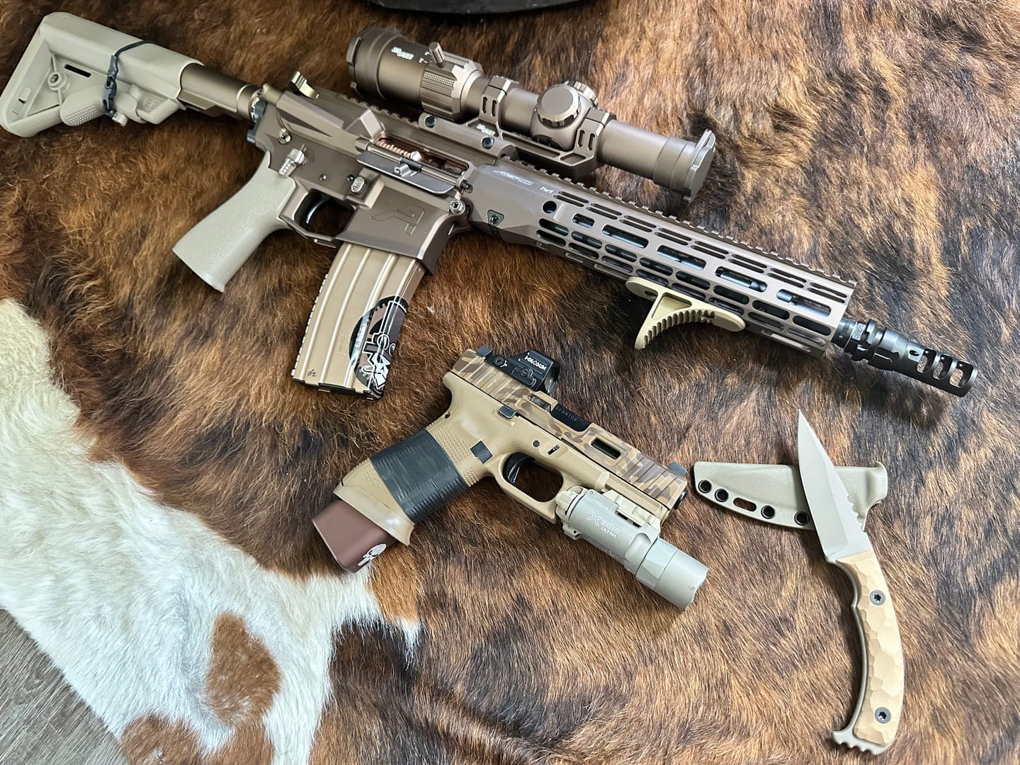Customer photo review of SVM (Tan)