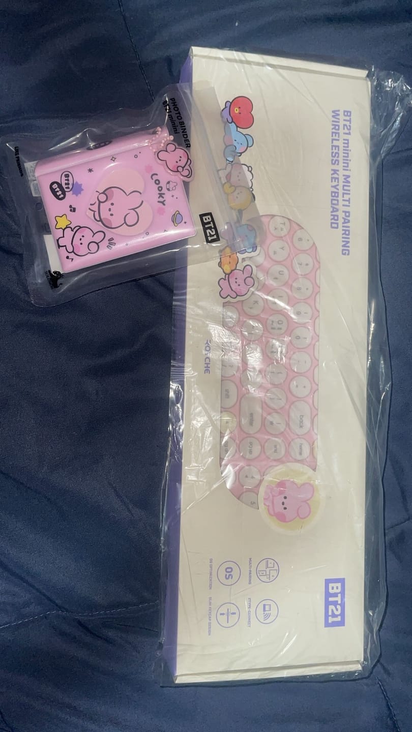 Customer photo review of BT21 MININI PHOTO BINDER