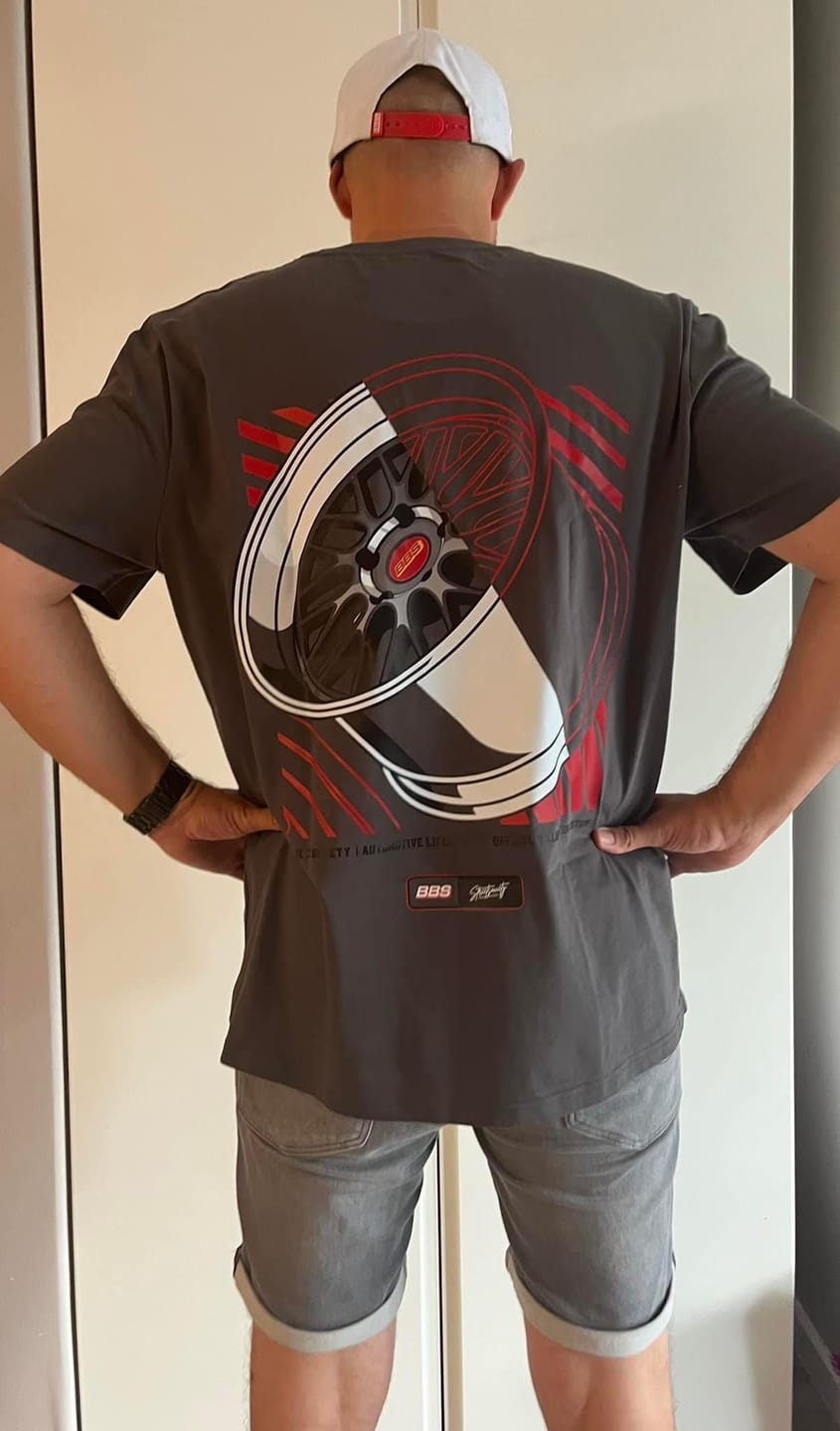 Customer photo review of Street Society "BBS LM" Shirt grau