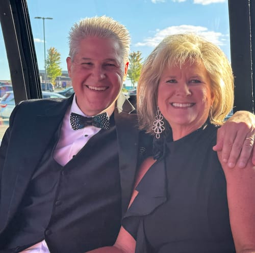 Customer photo review of The Liam- Feather Bow Tie