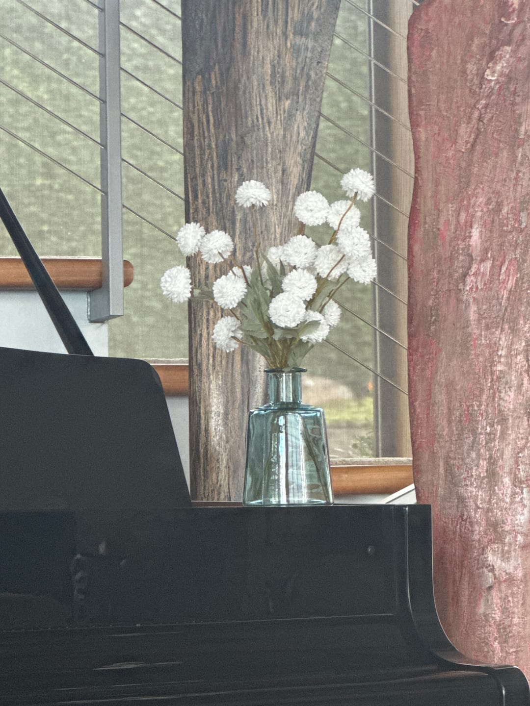 Customer photo review of Faux Kiku Flower - White (10 Stems / 50 heads)